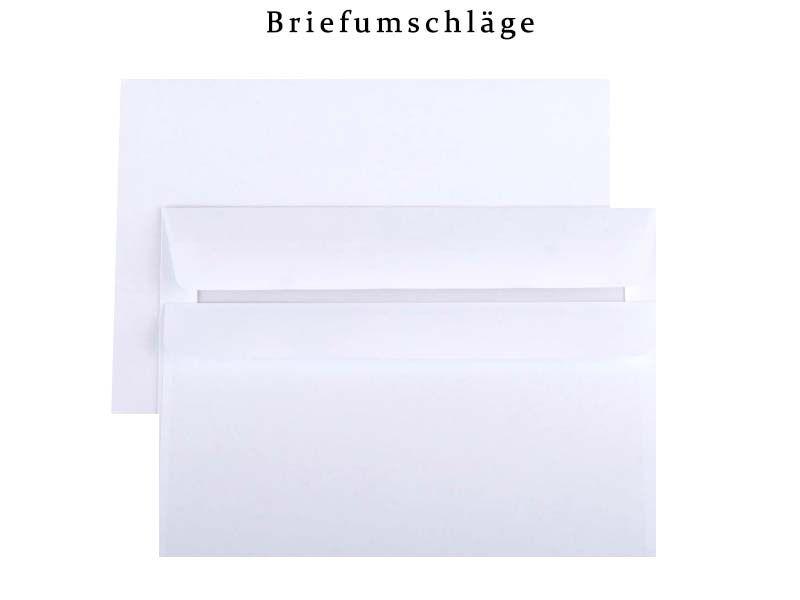Briefumschläge für Einladungskarten und Danksagungskarten